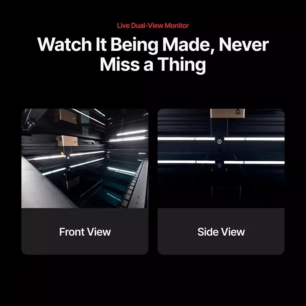 XTOOL P3 80 W Flagship CO₂ Laser Cutter with Intelligent Automation, Versatile Bundle 1200 mm/s Max. Working Speed and 1500 W Input Power