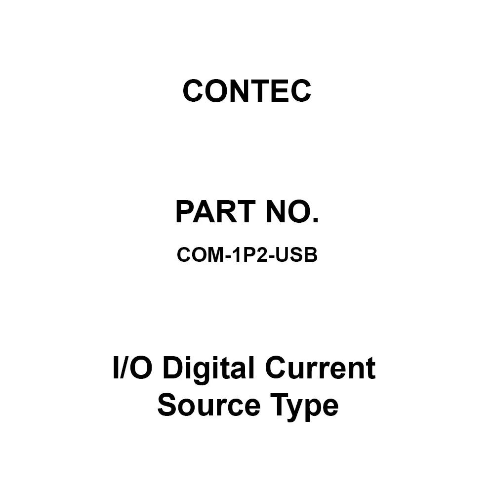 CONTEC Communication USB, COM-1P2-USB