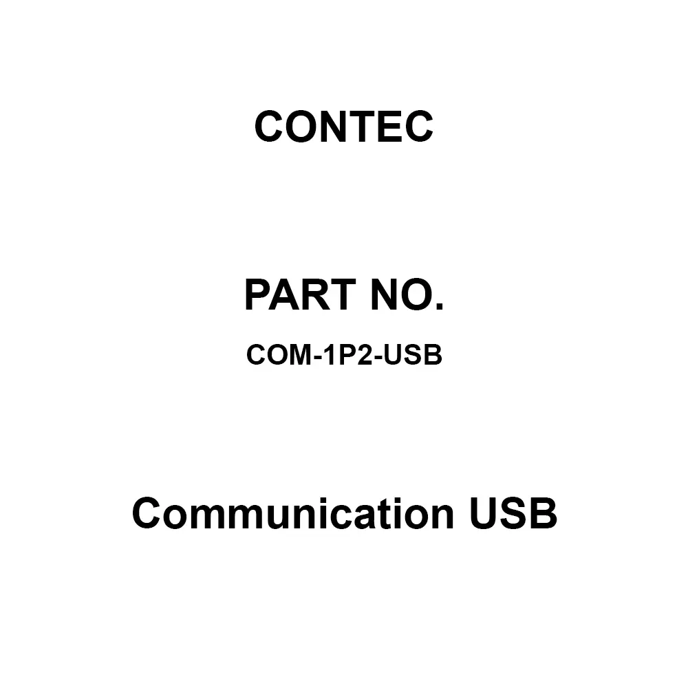 CONTEC Communication USB, COM-1P2-USB