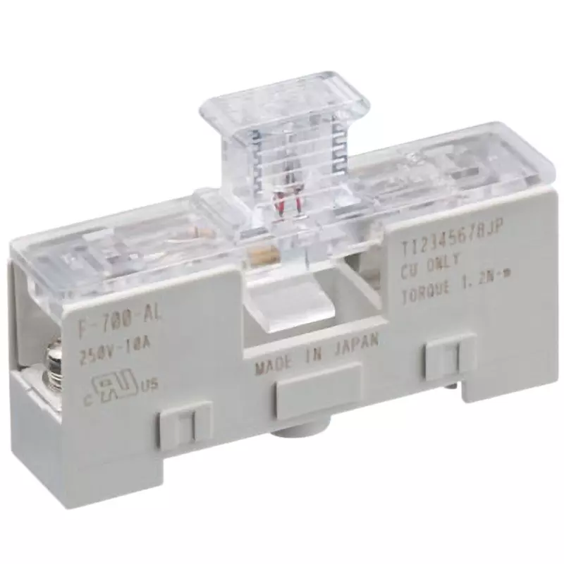 Sato Parts Fuse Holder Horizontal Type (With Fuse Carrier With Fusing Indication), F-700-AL