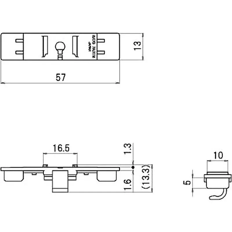 sato-parts-fuse-holder-fuse-carrier-no-knob-transparent-for-fg-20-fg-30-etc-f-700-fc2