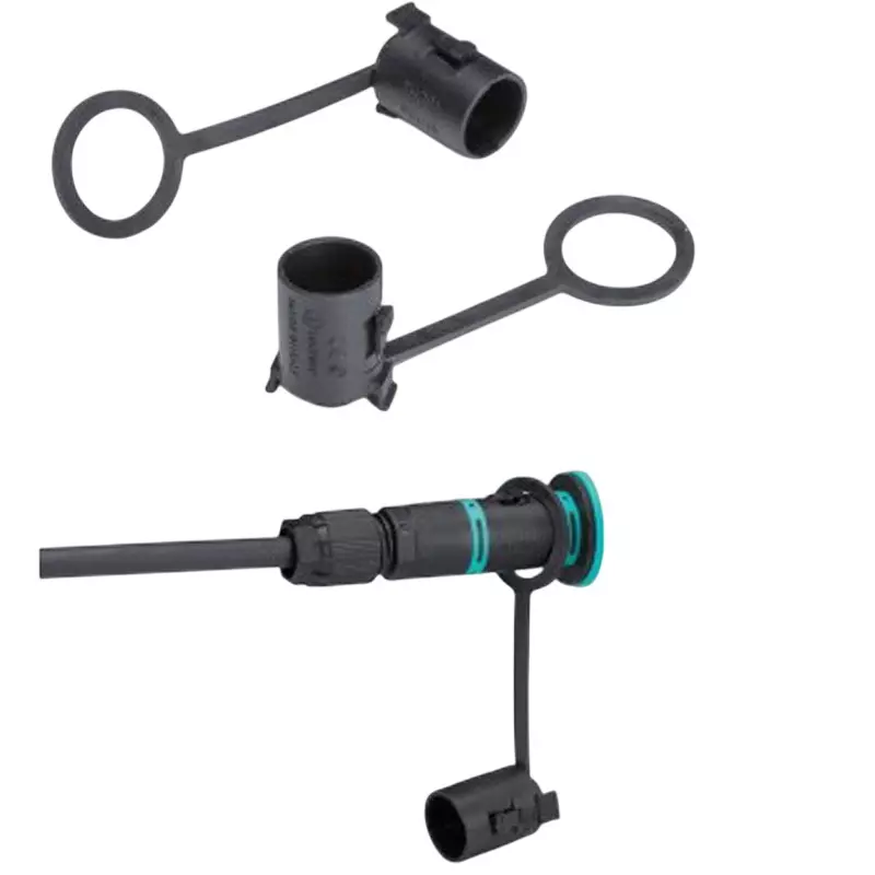 TAKACHI Plug Cover/Socket Cover Pa66 / Silicone Rubber Material Thb381 E Socket Side Applicable Connector, 6DB057300