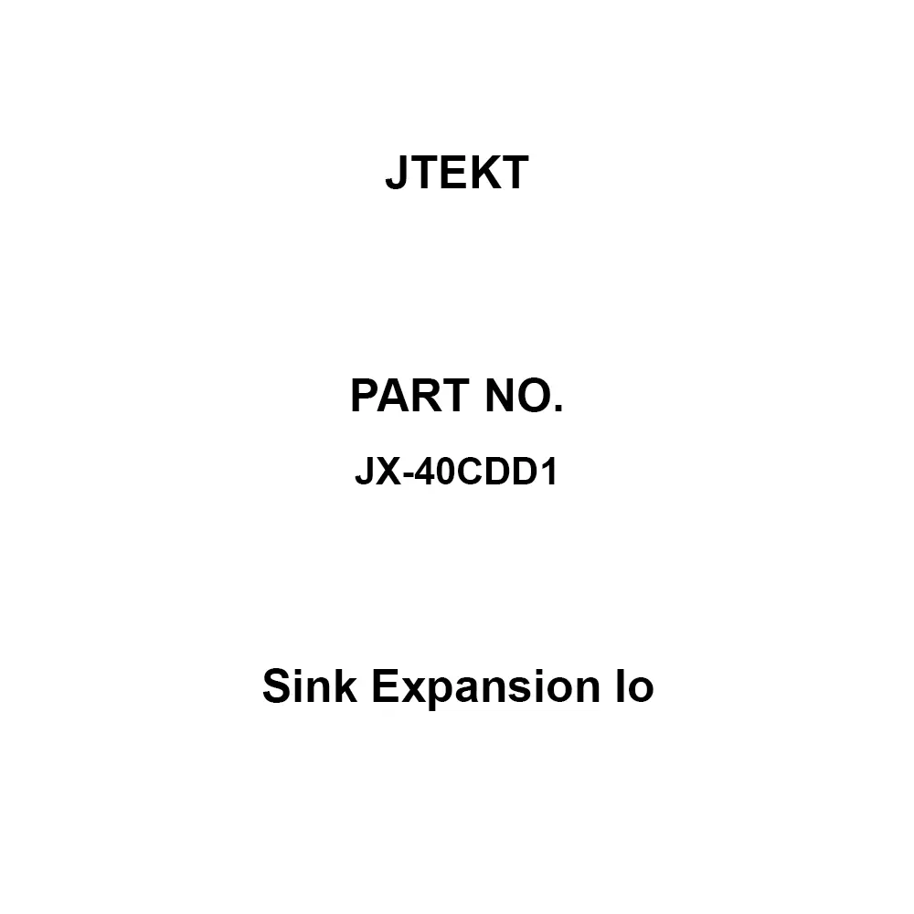 JTEKT Sink Expansion Io, JX-40CDD1