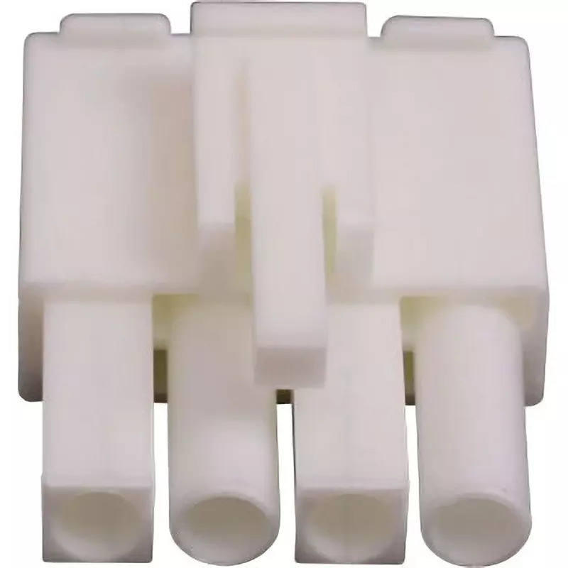 JST (JAPAN SOLDERLESS TERMINALS) Plug Housing MAx10 Current 6 Pole Nylon 6 (UL94 V-0) Material, ELP-06V (Pack of 100)
