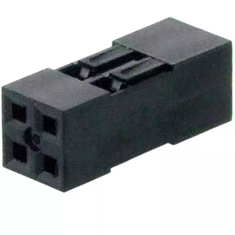 Kyoritsu Electronics QI Connector 3(AC/DC) Current 2 pinsx2 rows (4 pins) Pole, QII-4 (Pack of 20)
