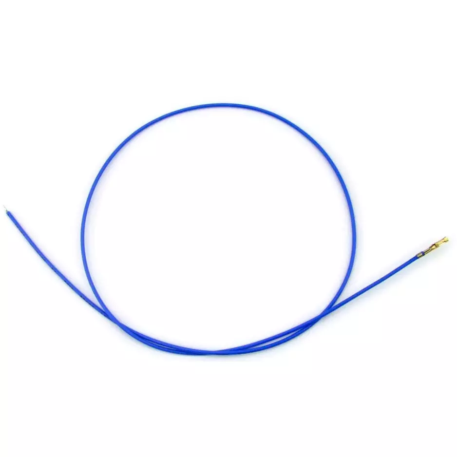 Kyoritsu Electronics Single End Crimped Wire [Cable] Blue, QW-1BU (Pack of 10)