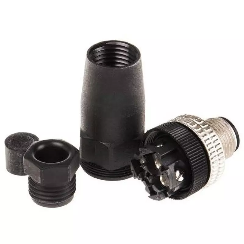 TELEMECANIQUE SENSORS Circular Connector 3 A Current 150 V Voltage, XZCC12MDM40B