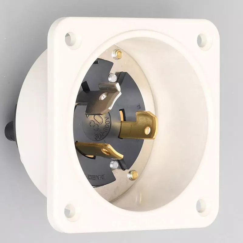 american-denki-hook-type-flange-inlet-600-v-rated-voltage-3365n