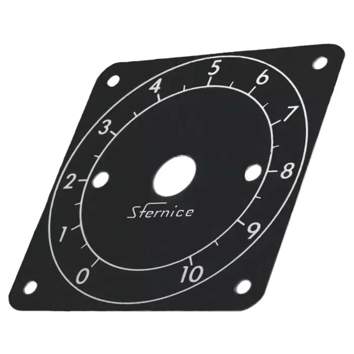 Vishay Panel Dial 78 mm Inner Dia for Rheostat, ACCRFCADRANCG78