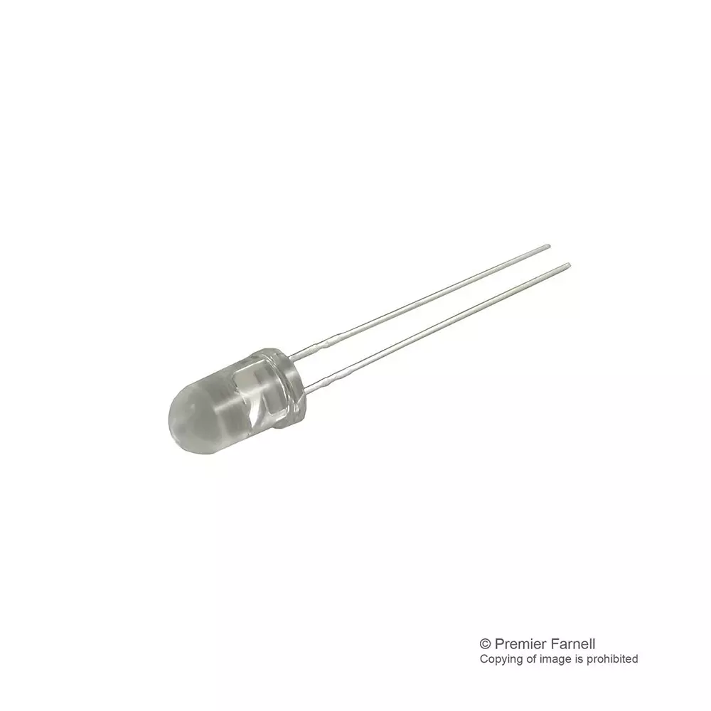 BROADCOM LED, 5MM, AMBER, HLMP-EL15-SV000