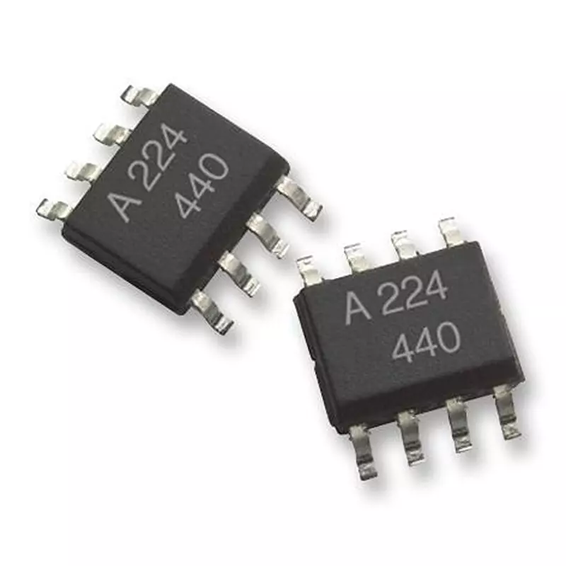 BROADCOM OPTOCOUPLER, DUAL, SMD, AC I/P, ACPL-224-500E (Pack of 5 Pcs)