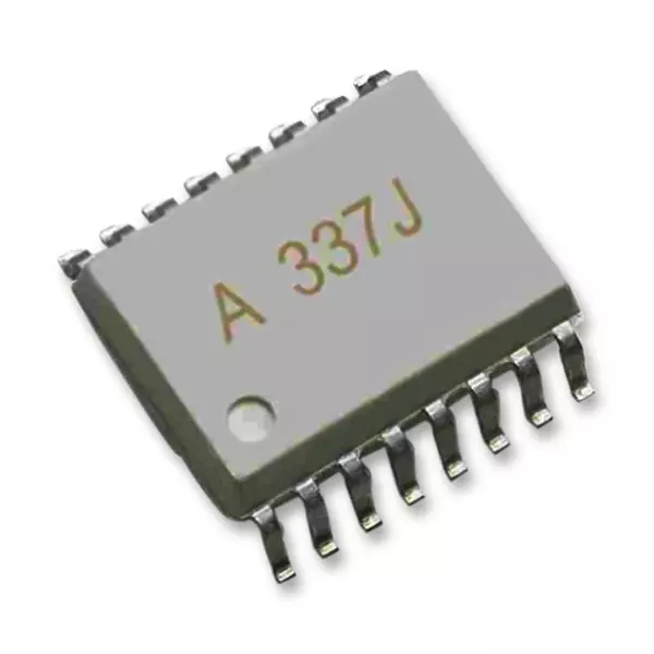 BROADCOM OPTOCOUPLER, GATE DRIVE, 5KV, WSOIC-16, ACPL-337J-500E