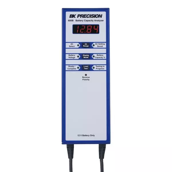 B&K PRECISION BATTERY ANALYZER, LEAD ACID, 12V, BK600B