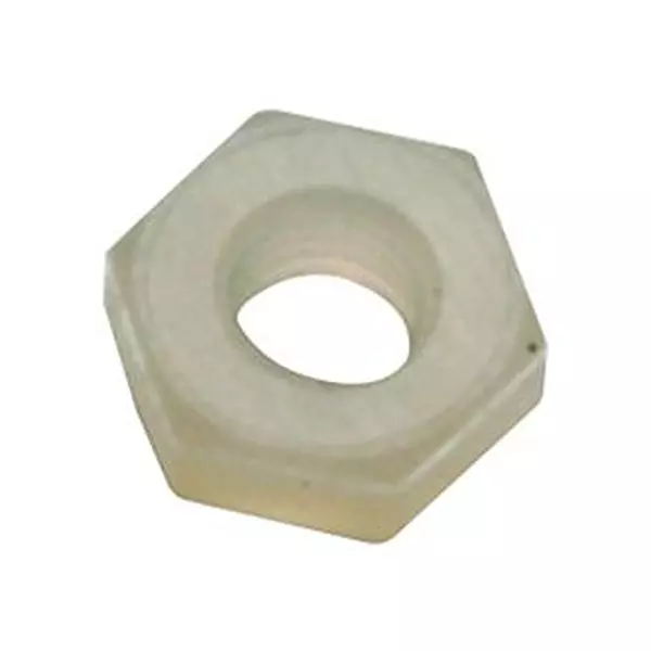 WURTH ELEKTRONIK Hex Nut, Nylon 6.6, M4, Natural, 709940400