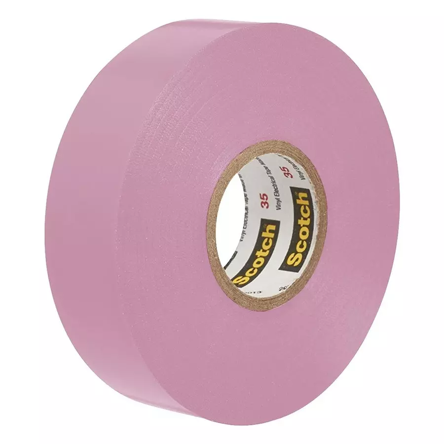 3M TAPE, PINK, ELECTRICAL INSULATION, PVC, 35-PINK-3/4X66FT