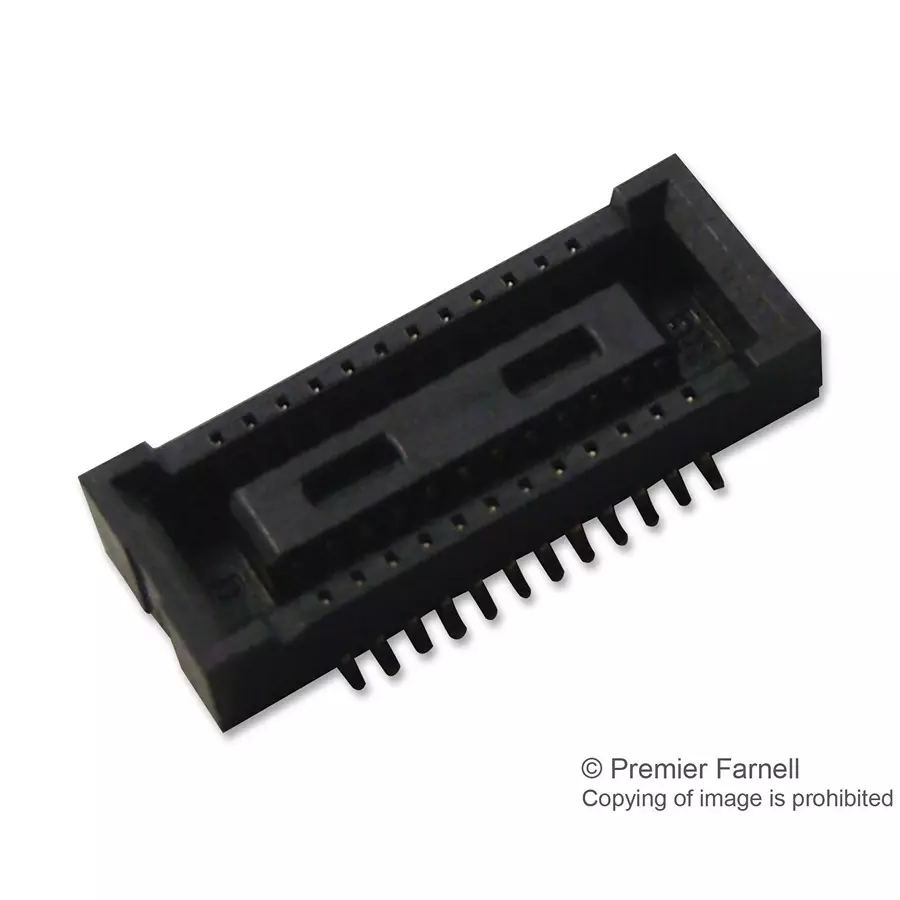 HIROSE(HRS) CONNECTOR, STACKING, RCPT, 24POS, 2ROW, DF40C-24DS-0.4V(51)