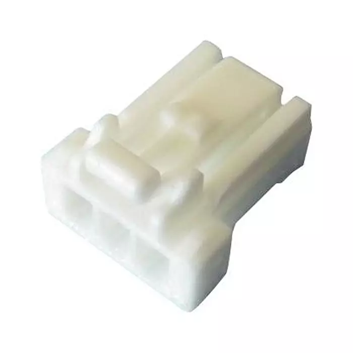 HIROSE(HRS) RCPT HOUSING, 3POS, 2.5MM, PA, WHITE, DF1E-3S-2.5C (Pack of 100 Pcs)