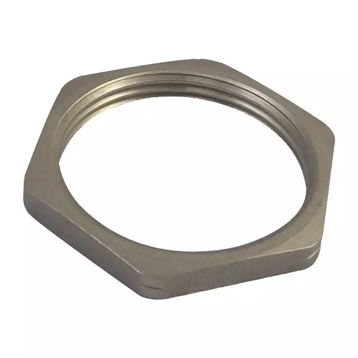 Lapp LOCKNUT, BRASS, PG16, NICKEL, SKINDICHT, 52003530 (Pack of 10 Pcs)
