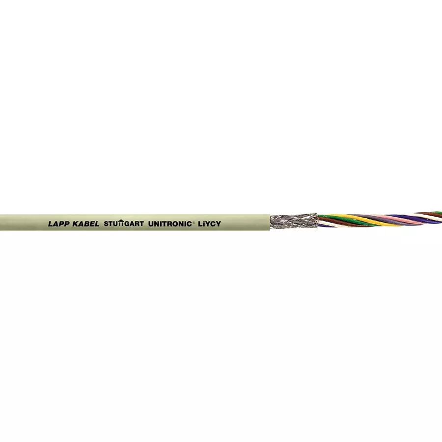 Lapp SHLD FLEX CABLE, 6COND, 0.5MM2, 100M, 0034606