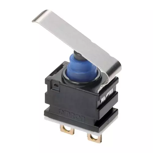 OMRON ELECTRONIC COMPONENTS MICROSW, SPST-NO, 0.01A, 13.5VDC, 1.5N, D2GW-AL63H