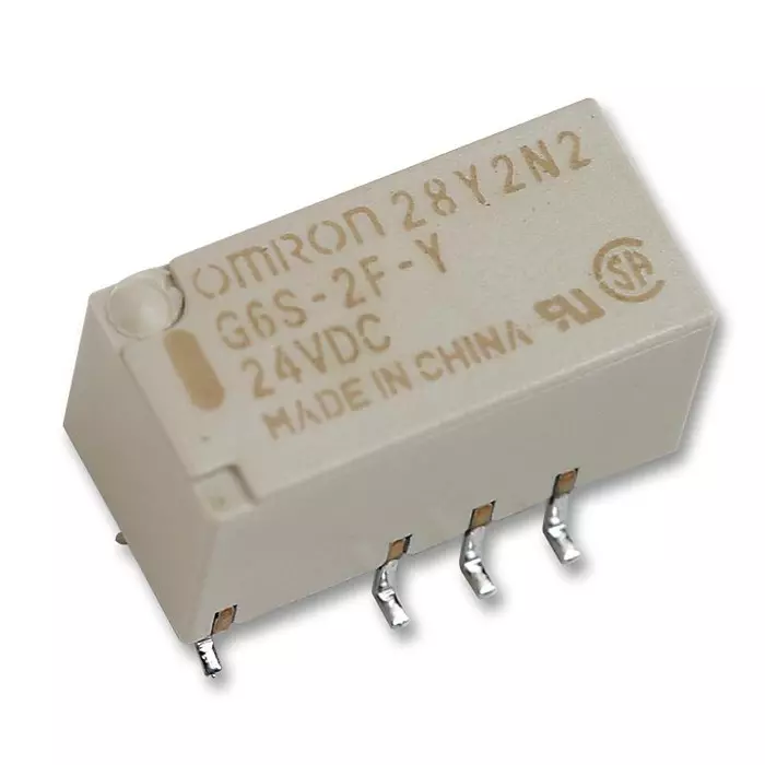 OMRON ELECTRONIC COMPONENTS RELAY, SIGNAL, DPDT, 30VDC, 2A, G6S-2FY  DC12