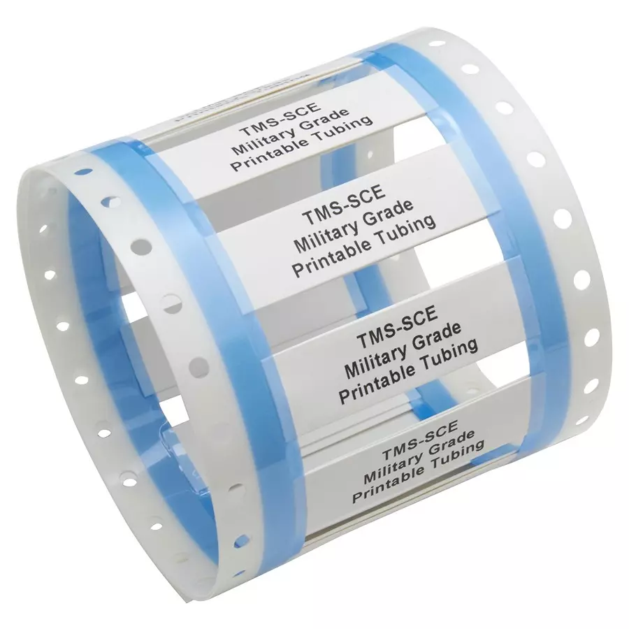 RAYCHEM - TE CONNECTIVITY HEAT SHRINK MARKER, 50.8MM, WHITE, TMS-SCE-2-2.0-9 (Pack of 250 Pcs)