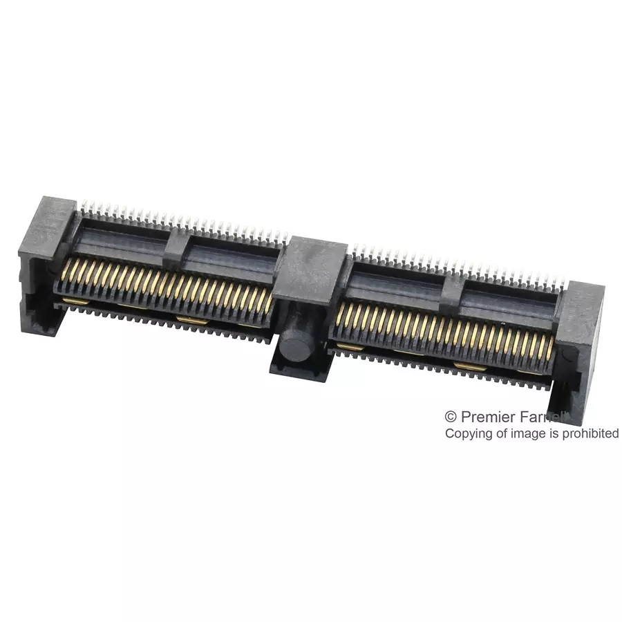 SAMTEC CONN, STACKING, RCPT, 104POS, 2ROW, QFS-052-04.25-L-D-A