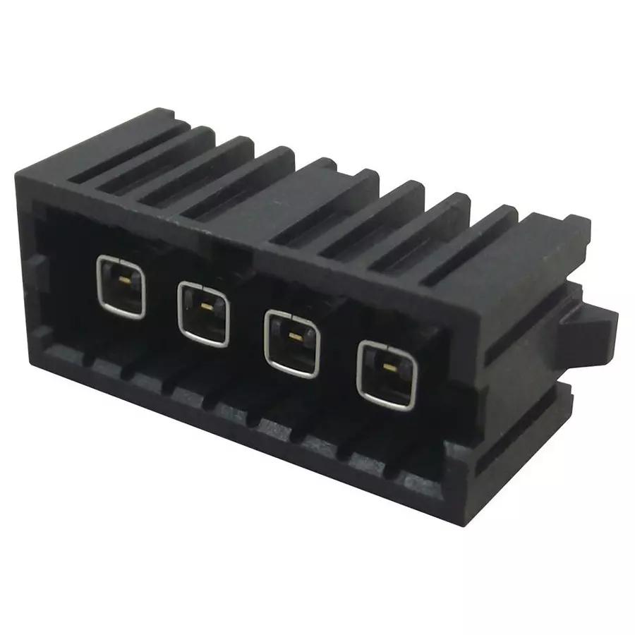 SAMTEC CONNECTOR, PLUG, 4POS, 1ROW, 4MM, IP5-04-05.0-L-S-1-TR