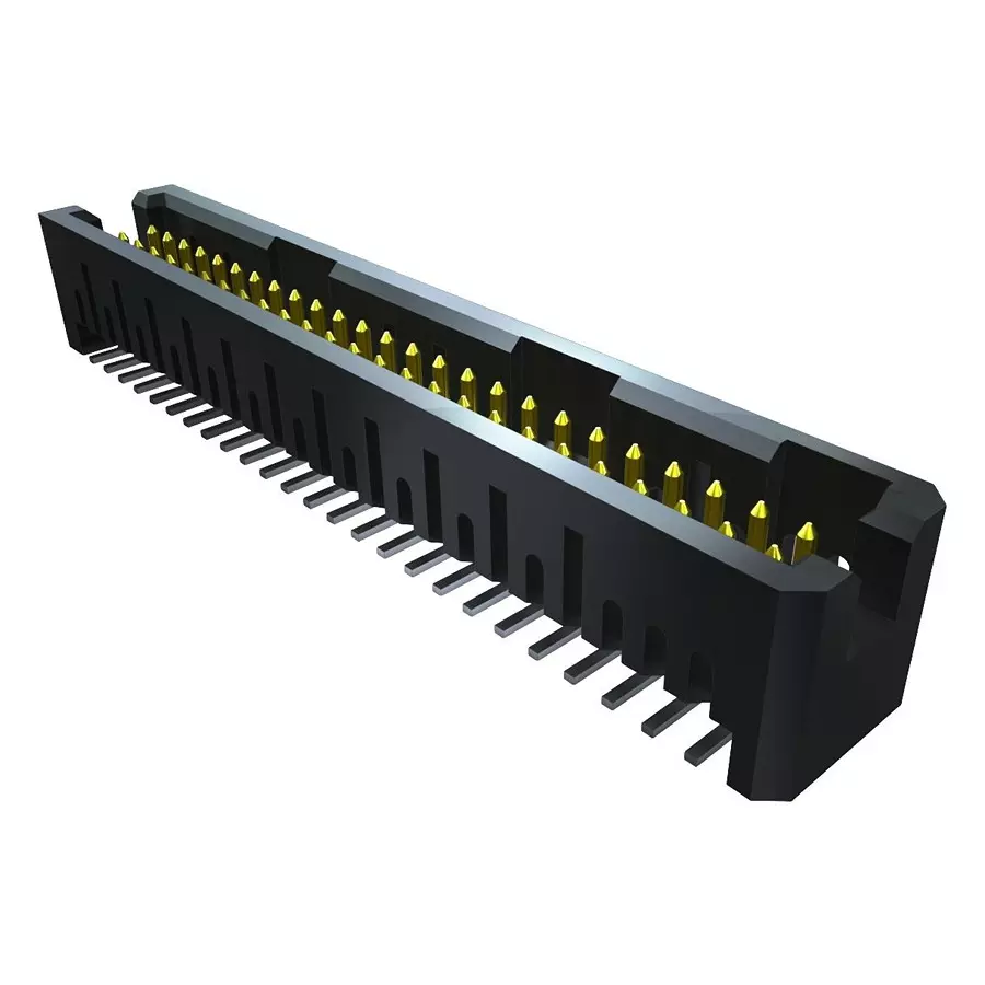 SAMTEC CONNECTOR, HEADER, 10POS, 2ROW, 1.27MM, TFM-105-01-S-D