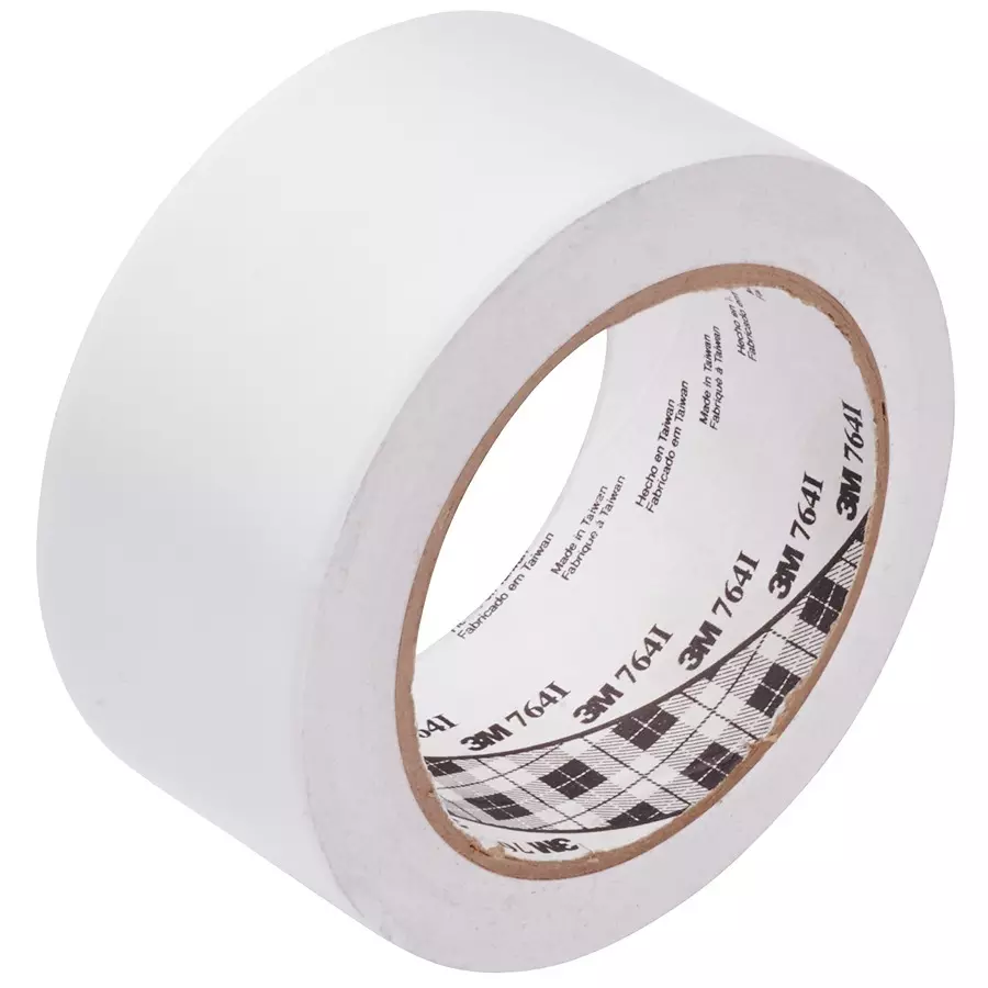 3M GENERAL PURPOSE TAPE, PVC, 33M X 50MM, 764L 50MM WHITE