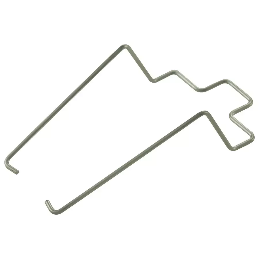 SCHNEIDER ELECTRIC Relay Socket Hold-Down Clips CLAMP, METAL, FOR RXZ RELAY SOCKET, RXZ400 (Pack of 2)
