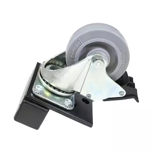 HAMMOND Casters CONSOLE CASTER, 3.5", GRAY WHEEL, PK2, 2CCSTL