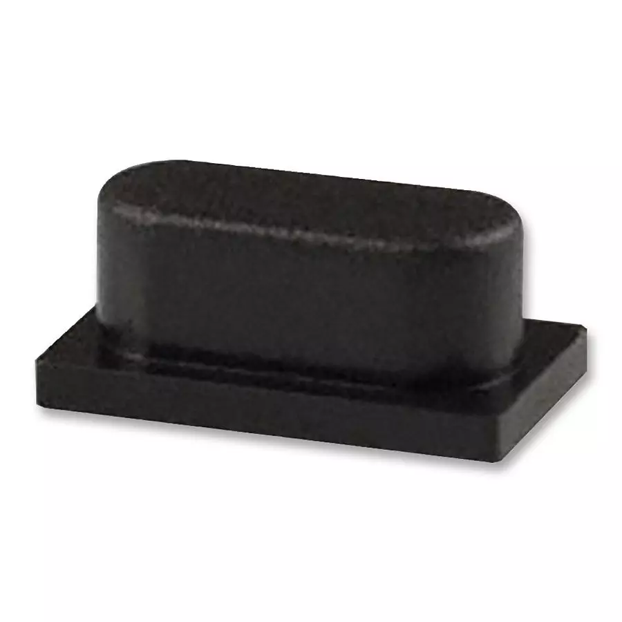 C&K COMPONENTS Cap, 8.5X3.8 mm, Blk, For Ksa/Ksl Series, BTNK0390