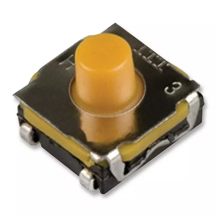 C&K COMPONENTS Switch, Spst, 0.05A, 32Vdc, 1.2N, Smd, KSC421J70SHLFS (Pack of 10)