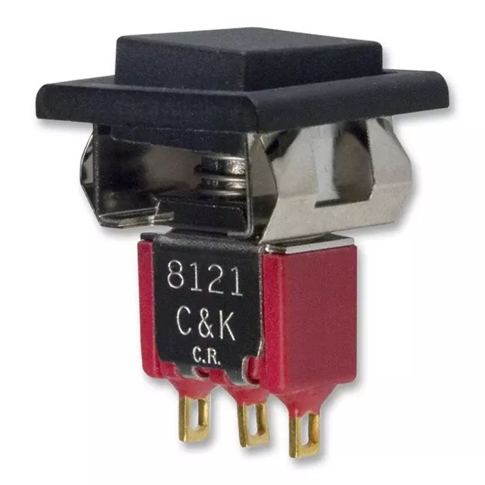 C&K COMPONENTS Pb Switch, Spdt, 1A, 120V, Solder, 8121J83ZGE22