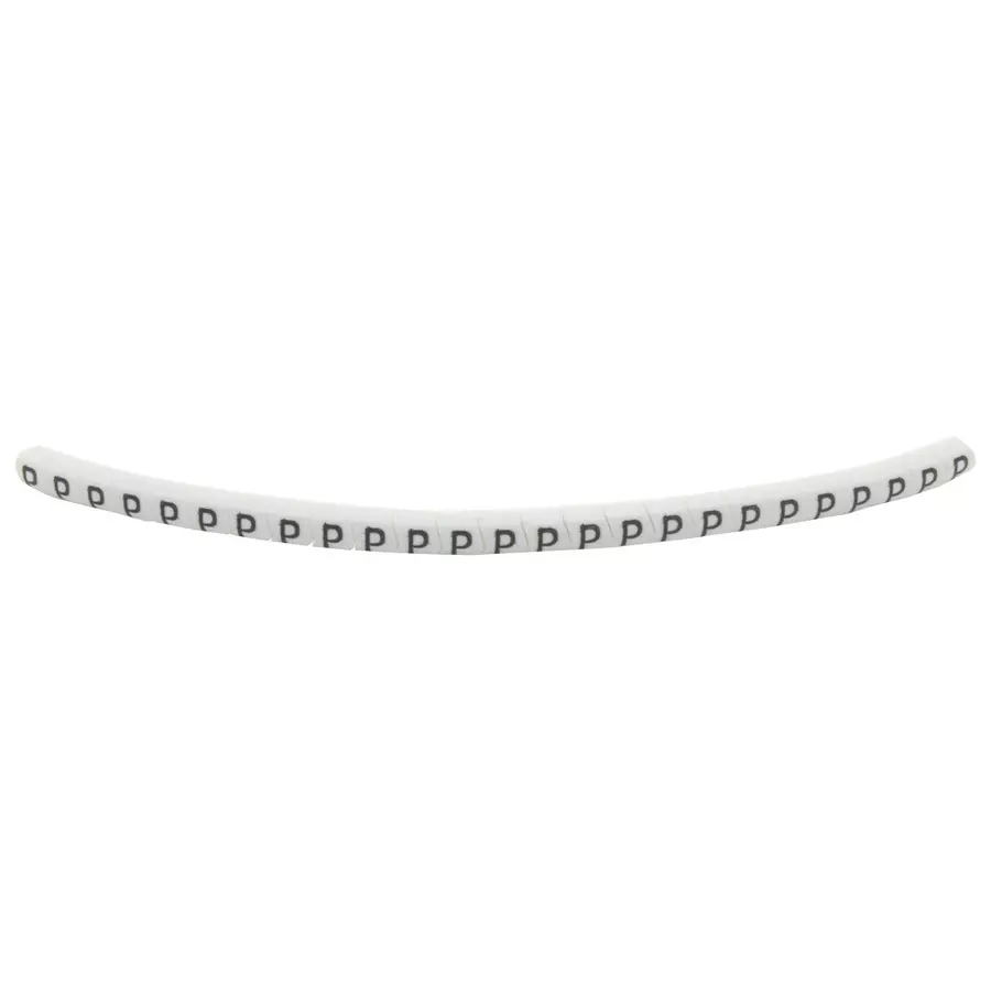 HELLERMANNTYTON Cable Marker, Pre Printed, Pvc, White, 901-11089 (Pack of 250)