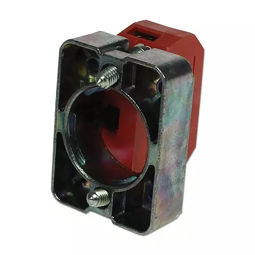 CAMDENBOSS Contact Block, W/Mounting Plate, Red, CC01B
