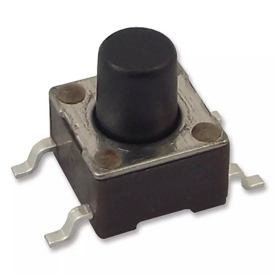 ALCOSWITCH - TE CONNECTIVITY Switch, Spst, 0.05A, 24Vdc, Smd, FSM6JSMATR (Pack of 10)