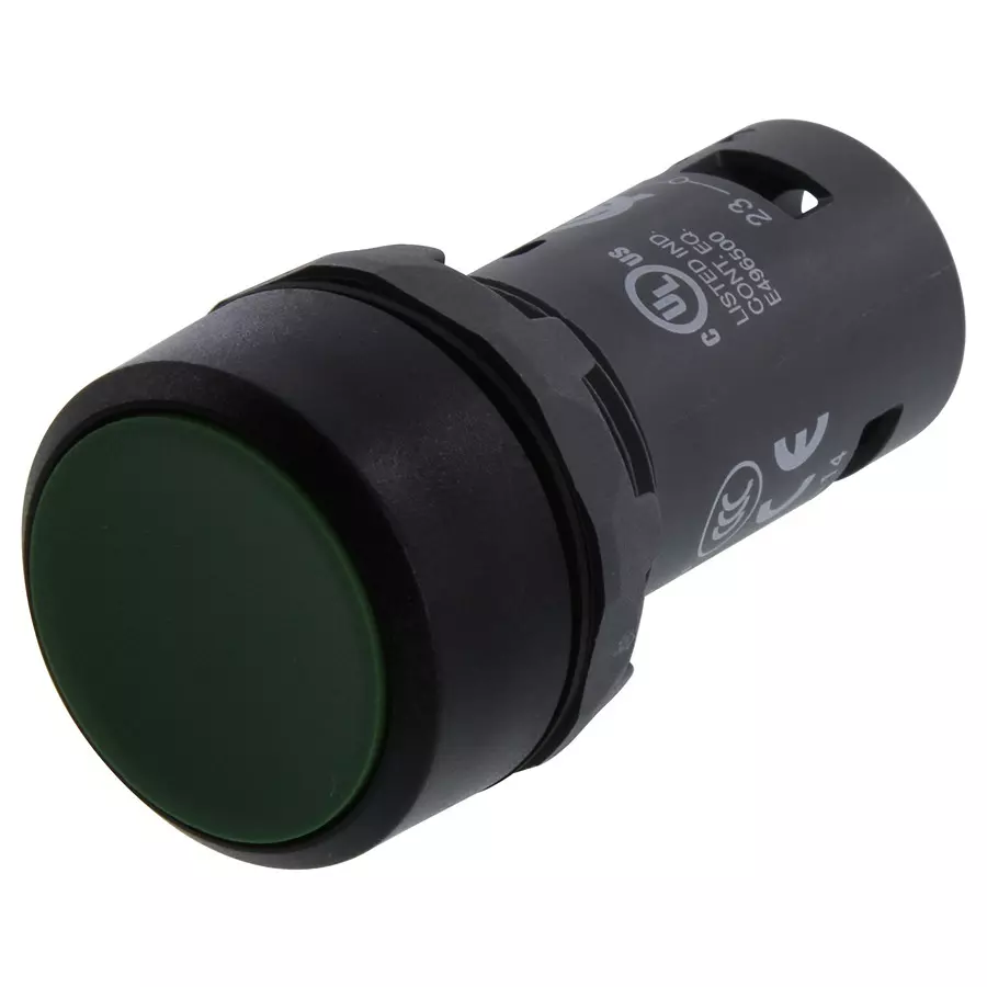 ABB Pushbutton Switch, Spst-No, 1.5A, Screw, CP1-10G-10