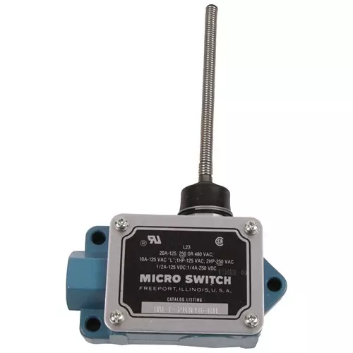 Honeywell Limit Sw, Wobble Coil Spring Lever, Spdt, BAF1-2RN18-RH