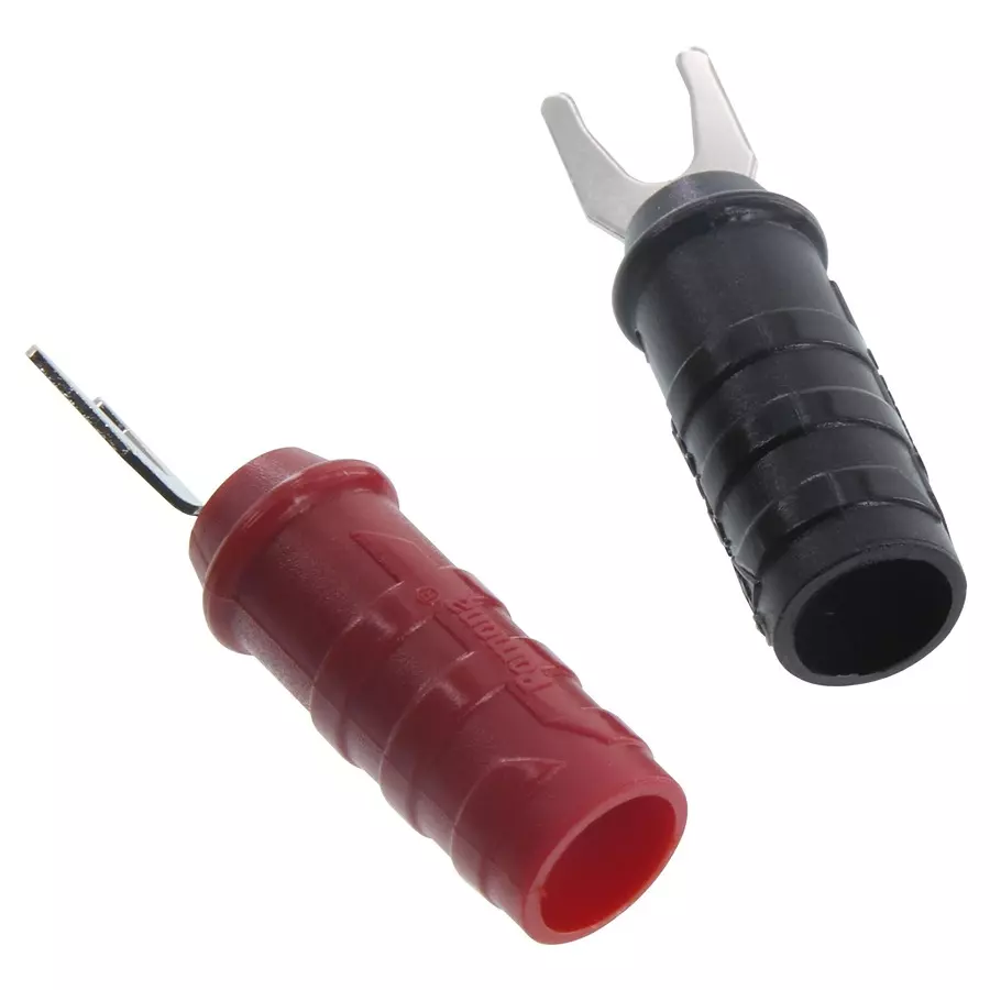 POMONA Spade Lug To Banana Jack, 15A, 6203