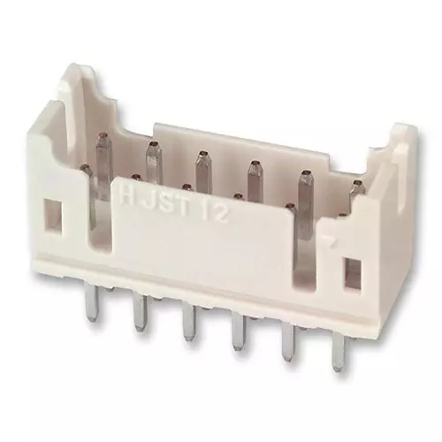 JST (JAPAN SOLDERLESS TERMINALS) Header, Phd, Top, 12Way, 2 mm, B12B-PHDSS (LF)(SN) (Pack of 10)