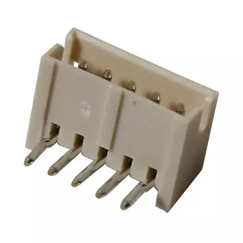 JST (JAPAN SOLDERLESS TERMINALS) Header, Zh, Side, 5Way, 1.5 mm, S5B-ZR (LF)(SN) (Pack of 100)