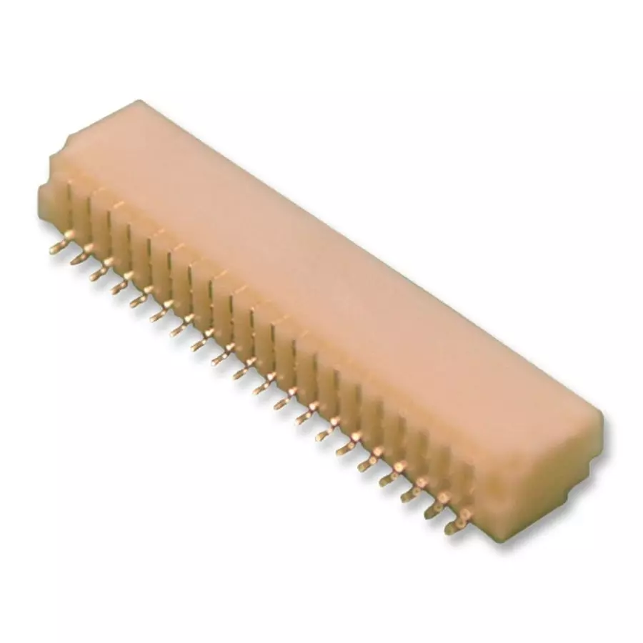 JST (JAPAN SOLDERLESS TERMINALS) Connector, Header, 20Pos, 1Row, 1 mm, SM20B-SRSS-TB(LF)(SN)