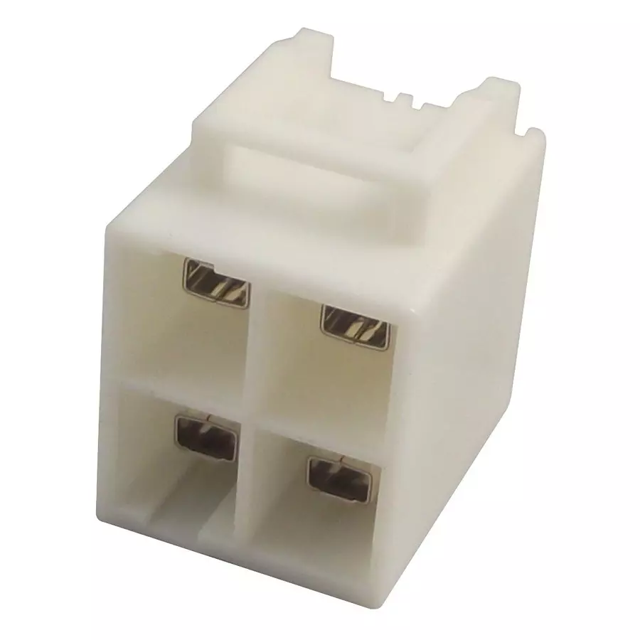 JST (JAPAN SOLDERLESS TERMINALS) Header, Vertical, 4Way, B04P-VL