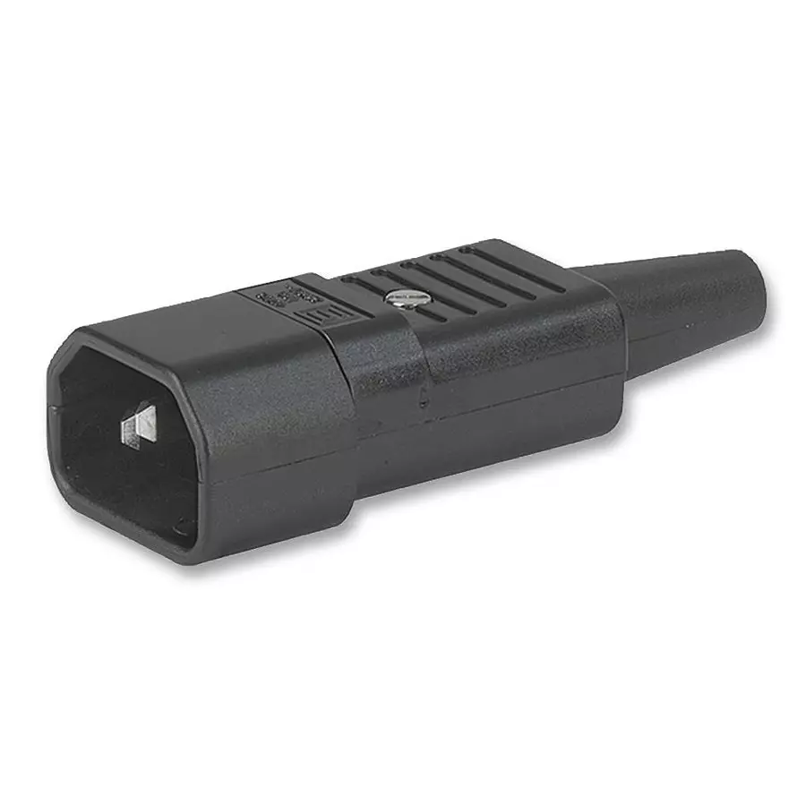 SCHURTER Plug, Iec, 10A, Free, 4732.0000