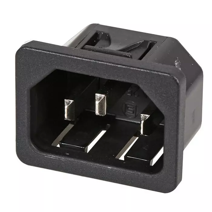 SCHURTER Inlet, Iec, C14, 6100, 10A, 6100.4215