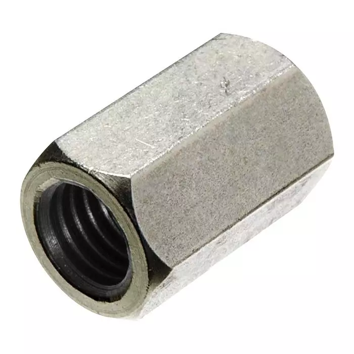 NORCOMP Coupling Nut, 4-40, Brass, 160-000-006R032