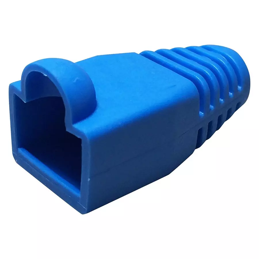 Multicomp STRAIN RELIEF BOOT, 1POS, PVC, BLUE, MC001551