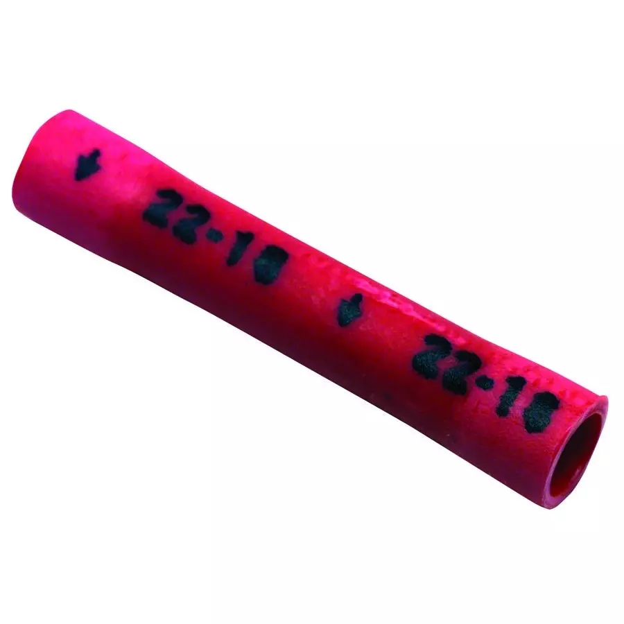 Multicomp TERMINAL, BUTT SPLICE, CRIMP, RED, CCS-ZV-1818